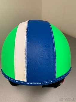VESPA prilba Fluo zelená - M