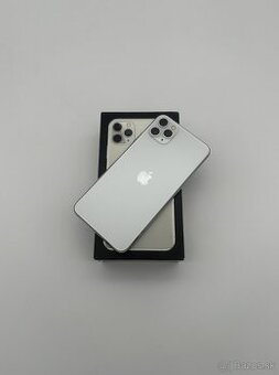 iPhone 11 Pro Max 256GB Silver (100% Batéria) + ZÁRUKA