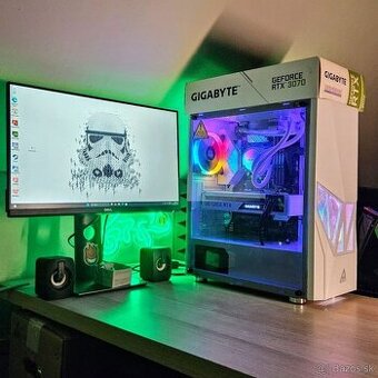Herný Počítač • i7 8700K 5,1G • RTX 3070 8G • 32G DDR4