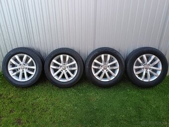 Letná sada originál VW Passat B8, elektróny +pneu 215/60 R16