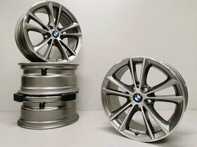 ✅7 BMW 5 originál alu disky 7,5J R17 5x112 ET27