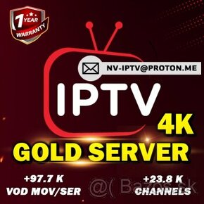 IPTV GOLD Server 4K UHD