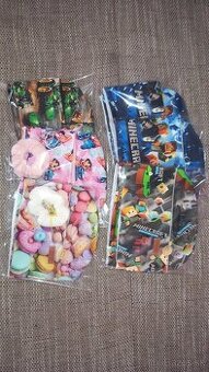 kompletik set - obojstranná čiapka a šal, čelenka