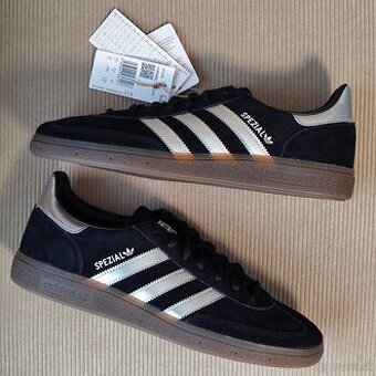 Adidas Handball Spezial Core Black Silver Metallic