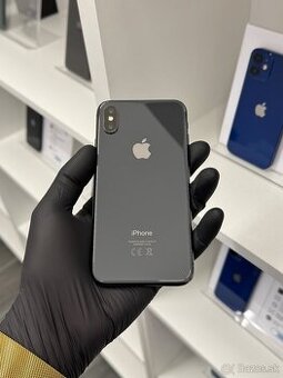 ZÁRUKA 1 ROK / Apple iPhone X 64GB Space Gray, 100%