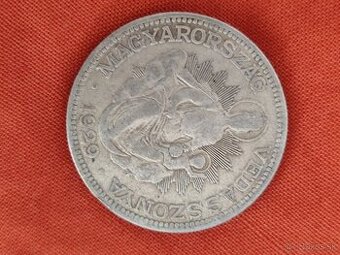 2 pengo Maďarsko 1929 - 1