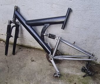 Odpružený rám 26" aj s vidlicou - 1
