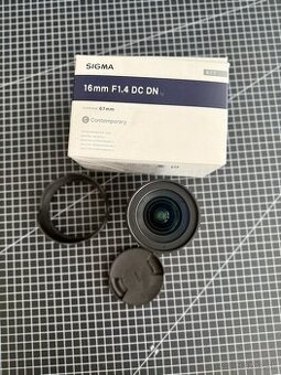 Sigma 16mm f1.4 Sony E-mount