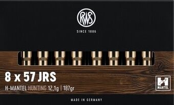 Kúpim strelivo RWS H-Mantel kal. 8x57 JRS 12,1g