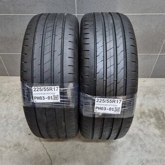 Letné pneumatiky 225/55 R17 GOODYEAR DOT3020