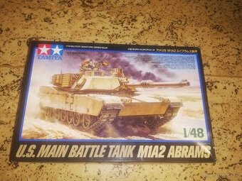 Maketa na skladanie tank abrams - 1