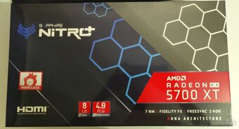 Grafická karta AMD 5700XT NITRO+ 8GB