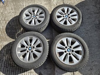Hliníkové disky 5x120 + zimné pneu 205/55r16