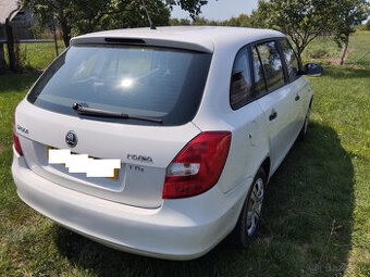 diely na škoda fabia 2 combi 1,6 TDI 55kw biela , ND