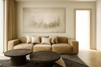 Na predaj zariadený 2+1 izbový byt, Sihoť - Armádna, Trenčín