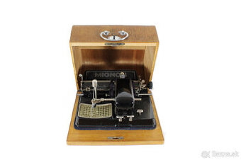 starožitný písací stroj AEG Mignon