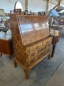 Retro sekretár, písací sekretár, písací stolík