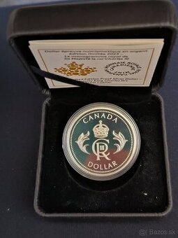 Dollar - Korunovácia - PROOF - Striebro 999/1000