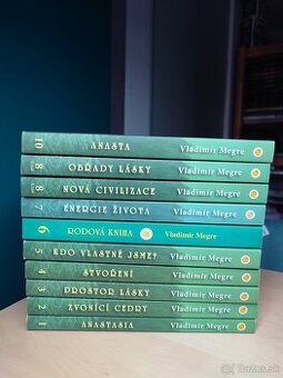 10 kníh Vladimír Megre - Anastasia