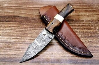 Damaskový lovecky nôž.1375/56