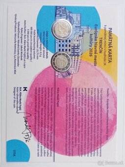 Pamätná karta 2.eur