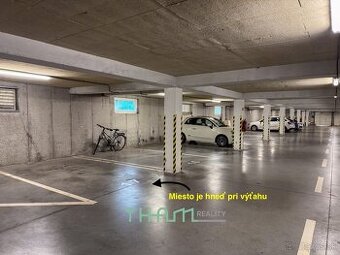 Predám garážové miesto Bytový dom Zelené Átrium Štefana Moyz