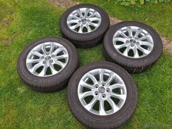 16" ALU 5x 114,3 orig. MAZDA zimné 215/60 r16 + TPMS