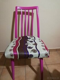 Retro stolička, renovovaná