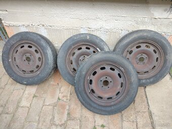 plechové disky 5x100 R15 Golf 4 Bora Octavia 1