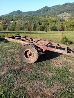 Vlecka vyklápacia za traktor adt