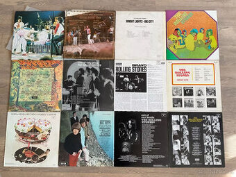 100x kolekcia nahrávok THE ROLLING STONES – rarita, spojené