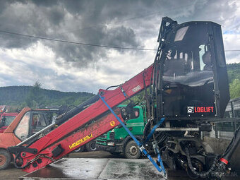 hydraulicka ruka Palfinger Loglift 118S lesovoz kovošrot