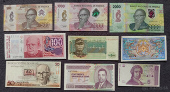 Bankovky svet UNC 5