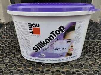 Silikónová fasádna omietka Baumit 1,5mm - biela