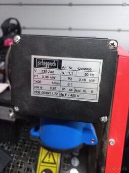 Scheppach RS 400 preosievacka zeminy v zaruke