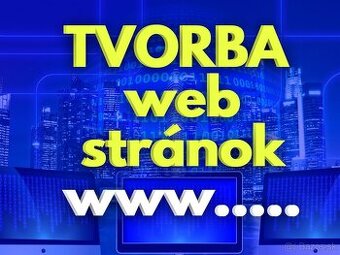 KVALITNÉ weby na mieru