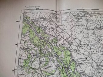 Stara mapa originál z I. ČSR - Dunajská Streda