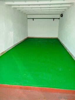 MUROVANÁ GARÁŽ NA PRENÁJOM