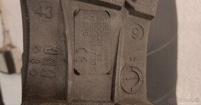 Gumáky 43, Gumená obuv, Gumove, Pracovné čižmy