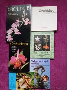 Knihy o tropických orchideách