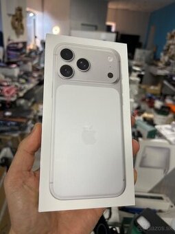 Apple iPhone 17 Pro Max 256gb silver strieborny zabaleny