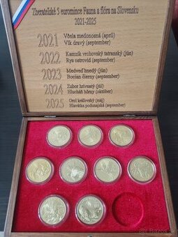 5€ Fauna a Flora aj s Orlom kráľovským