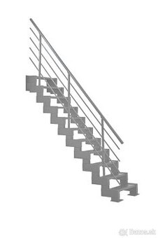 Kovové interiérové schody Modulario MINI