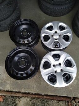 Ford Ecosport Ecoboost,FIESTA 16" originál sada + TPMS.