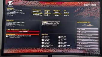 Gigabyte Z390 AORUS PRO WIFI + i7-9700K