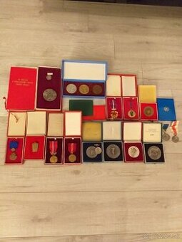 Hasicske medaile a vyznamenania