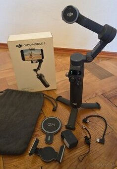 Predám DJI Osmo Mobile 8 s príslušenstvom – v záruke, stav n