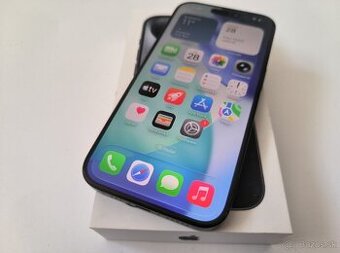 apple iphone 15 PRO 128gb Black Titanium / Batéria 88%