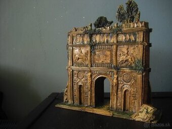 Predam Malovany keramicky "Vitazny obluk" od Stan. Martinc