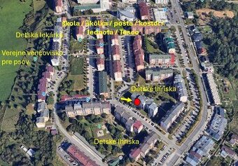 3 izbový byt Výnimočná Lokalita a Dispozícia na s. HAJIK